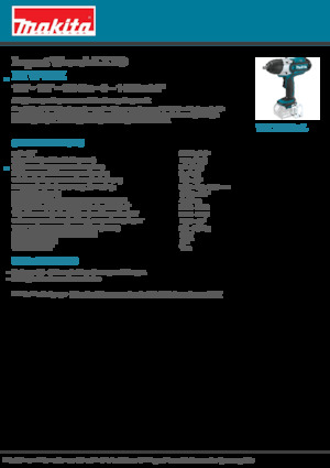 Акумуляторні ударні гайковерти та гайковерти Makita DTW450Z