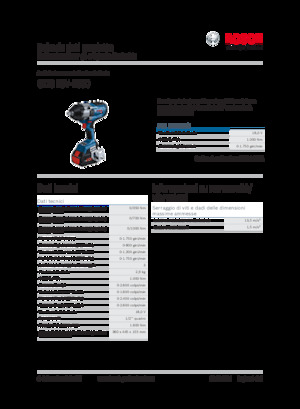 Акумуляторні ударні гайковерти та гайковерти Bosch GDS 18V-1000