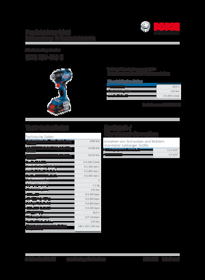 Акумуляторні ударні гайковерти та гайковерти Bosch GDS 18V-210 C