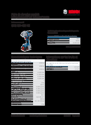 Акумуляторні ударні гайковерти та гайковерти Bosch GDS 18V-450 HC