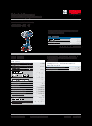 Акумуляторні ударні гайковерти та гайковерти Bosch GDS 18V-450 HC