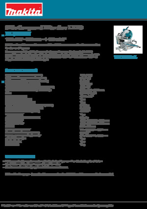 Акумуляторні торцювальні пили Makita DLS211ZU