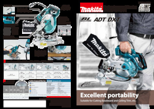 Акумуляторні торцювальні пили Makita DLS600