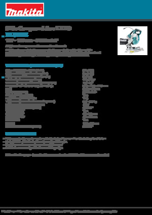Акумуляторні торцювальні пили Makita DLS600Z