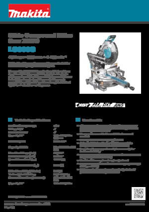 Акумуляторні торцювальні пили Makita LS003G