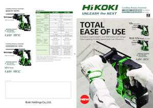 Акумуляторні перфоратори SDS HiKOKI DH18DPA