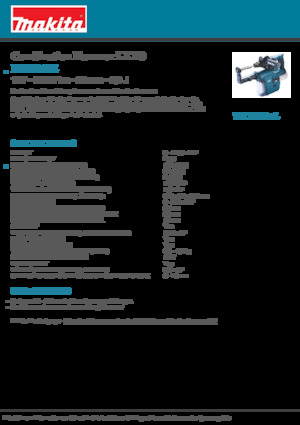 Акумуляторні перфоратори SDS Makita DHR242Z