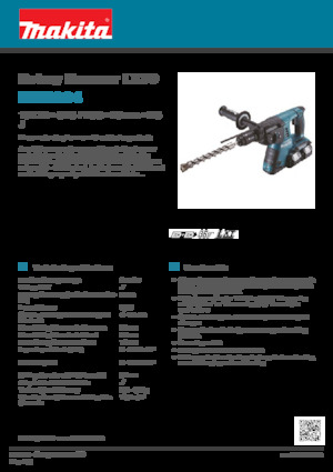 Акумуляторні перфоратори SDS Makita DHR264