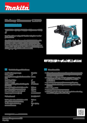 Акумуляторні перфоратори SDS Makita DHR280