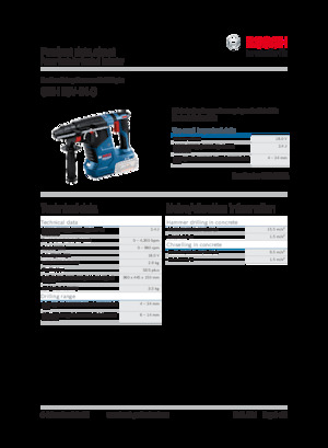 Акумуляторні перфоратори SDS Bosch GBH 18V-24 C 