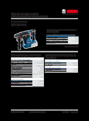Акумуляторні перфоратори SDS Bosch GBH 18V-24 C 
