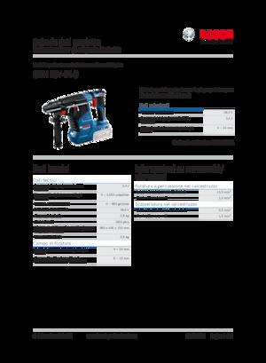 Акумуляторні перфоратори SDS Bosch GBH 18V-24 C 