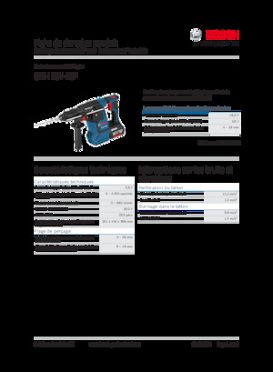 Акумуляторні перфоратори SDS Bosch GBH 18V-26F