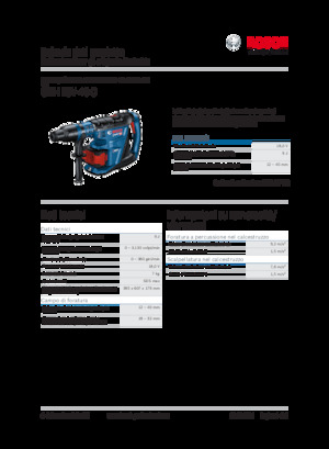 Акумуляторні перфоратори SDS Bosch GBH 18V-40 C