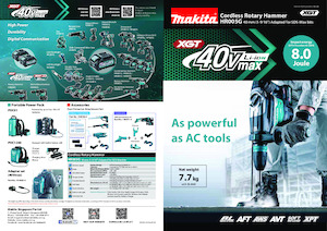 Акумуляторні перфоратори SDS Makita HR005G