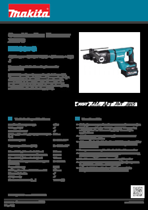 Акумуляторні перфоратори SDS Makita HR007G