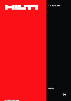 Акумуляторні перфоратори SDS Hilti TE 6-A36 
