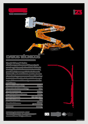 Гусеничні підйомники з шарнірною стрілою CMC i23