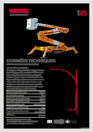 Гусеничні підйомники з шарнірною стрілою CMC i23