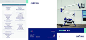 Гусеничні підйомники з шарнірною стрілою Oil & Steel Octoplus 21