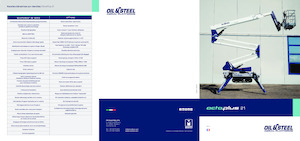 Гусеничні підйомники з шарнірною стрілою Oil & Steel Octoplus 21