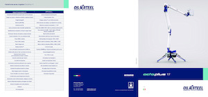 Гусеничні підйомники з шарнірною стрілою Oil & Steel Octoplus 21