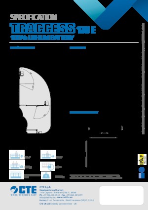 Гусеничні підйомники з шарнірною стрілою CTE Traccess 170 E