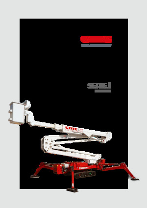 Гусеничні підйомники з шарнірною стрілою CMC i27