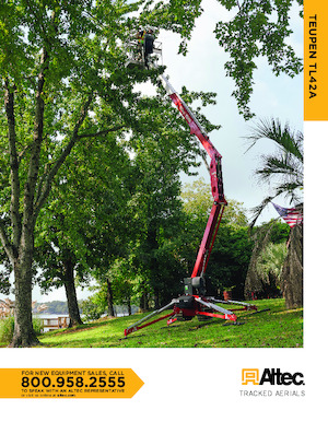 Гусеничні підйомники з шарнірною стрілою TEUPEN TL42A