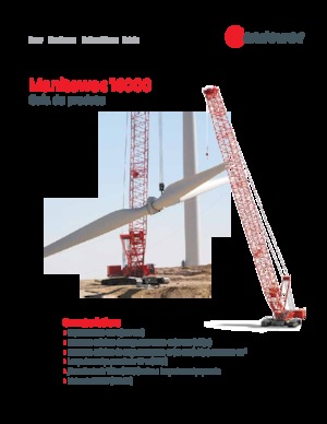 Гусеничні крани - ґратчаста стріла Manitowoc 16000