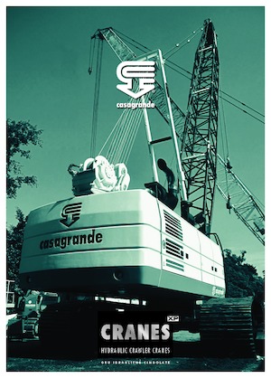 Гусеничні крани - ґратчаста стріла Casagrande C400 XP