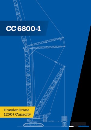 Гусеничні крани - ґратчаста стріла Demag CC 6800-1