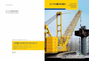 Гусеничні крани - ґратчаста стріла XCMG QUY250