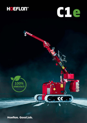 Гусеничні крани - телескопічна стріла Hoeflon Hoeflon C1e