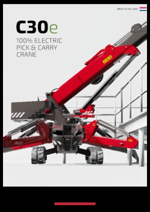 Гусеничні крани - телескопічна стріла Hoeflon Hoeflon C30e