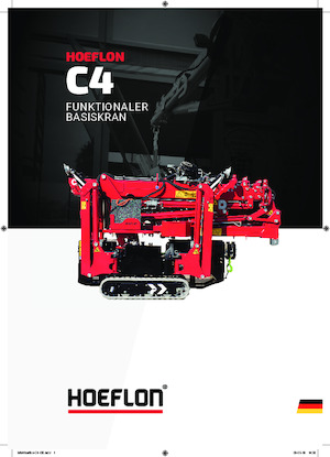 Гусеничні крани - телескопічна стріла Hoeflon Hoeflon C4e