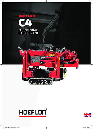 Гусеничні крани - телескопічна стріла Hoeflon Hoeflon C4e