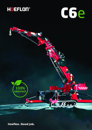 Гусеничні крани - телескопічна стріла Hoeflon Hoeflon C6e