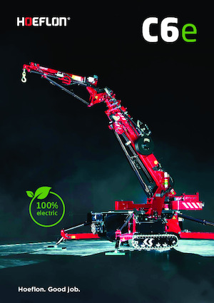 Гусеничні крани - телескопічна стріла Hoeflon Hoeflon C6e