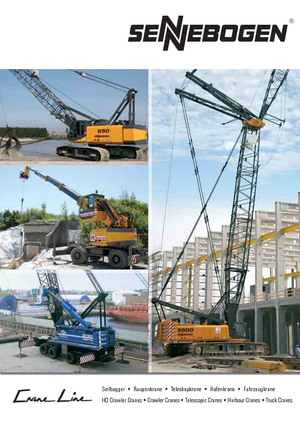 Гусеничні крани - ґратчаста стріла Sennebogen 6130 HD
