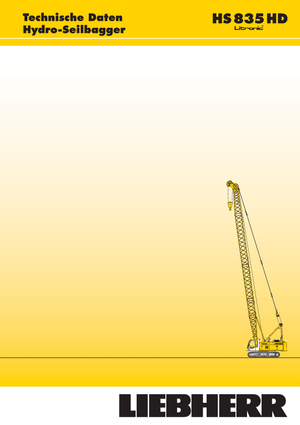 Гусеничні крани - ґратчаста стріла Liebherr HS 835 HD Litr.