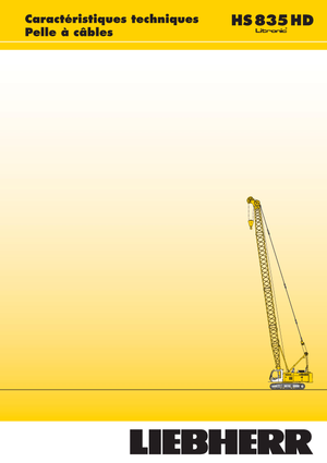 Гусеничні крани - ґратчаста стріла Liebherr HS 835 HD Litr.