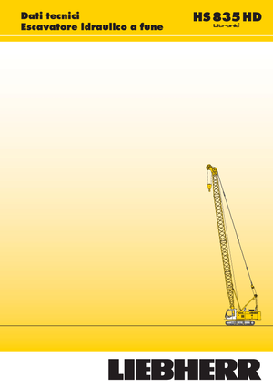 Гусеничні крани - ґратчаста стріла Liebherr HS 835 HD Litr.