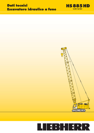Гусеничні крани - ґратчаста стріла Liebherr HS 885 HD Litr.