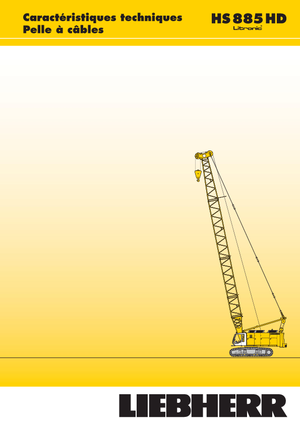 Гусеничні крани - ґратчаста стріла Liebherr HS 885 HD Litr.