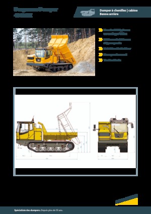 Гусеничні самоскиди Bergmann 4010HK
