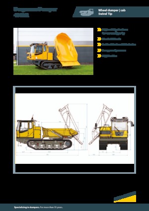 Гусеничні самоскиди Bergmann 4010R