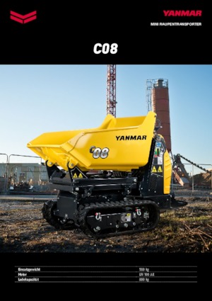 Гусеничні самоскиди Yanmar C 08 HI Tip +