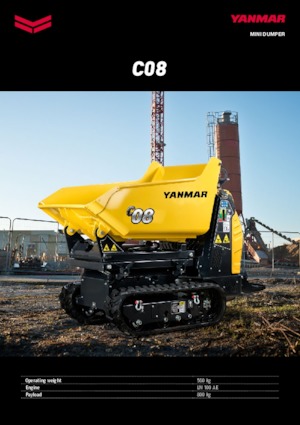 Гусеничні самоскиди Yanmar C 08 HI Tip +