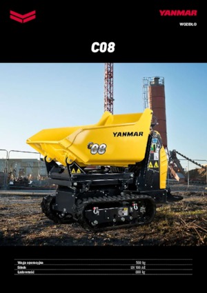 Гусеничні самоскиди Yanmar C 08 HI Tip +